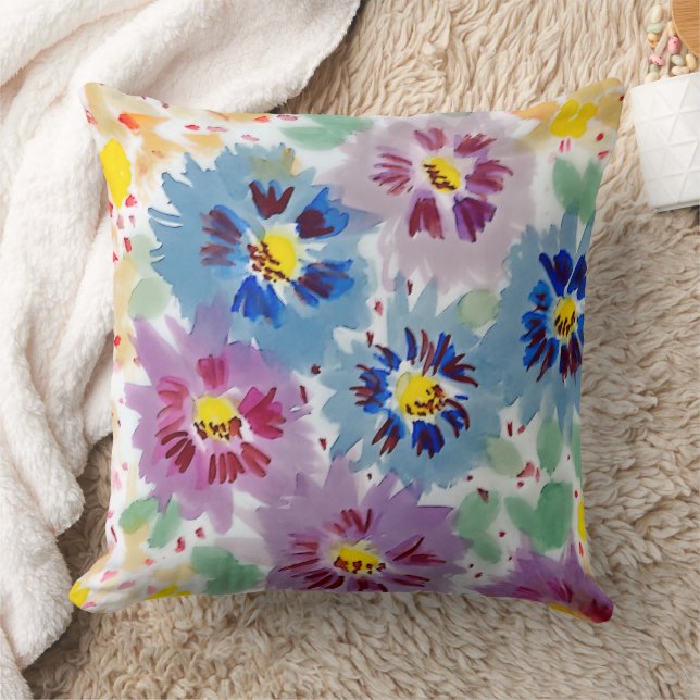 Coussin Flores violetas  (Couverture)