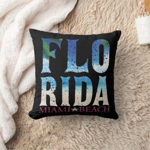 Coussin Floride, Miami Beach