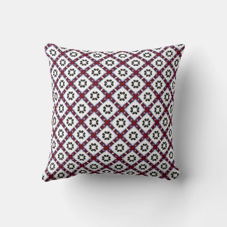 Coussin Fluffy Stripes Floral