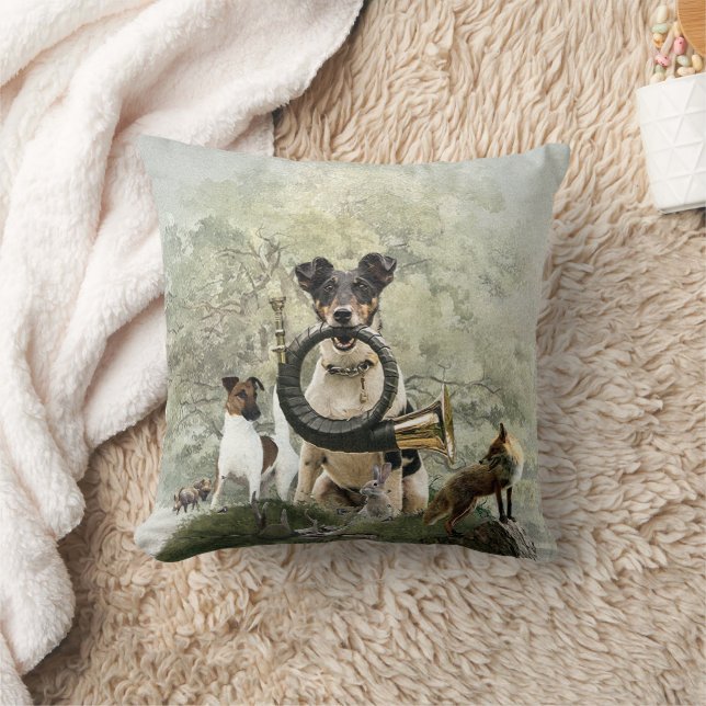 Coussin Fluide Fox Terrier (Couverture)