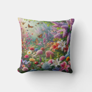 Coussin Fluttant Floral