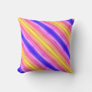 Coussin Flux arc-en-ciel triés