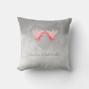 Coussin Flying Pigs Incroyable Love