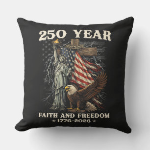Coussin Foi et liberté 250e anniversaire