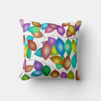Coussin Folhas coloridas
