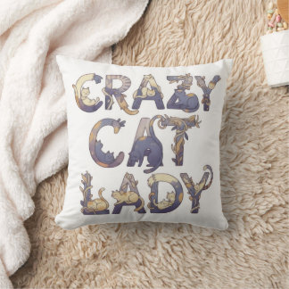 Coussin Folle de chats