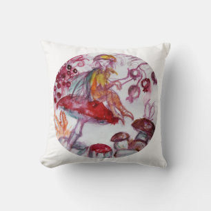 Coussin FOLLET MAGIQUE DE CHAMPIGNONS Imaginaire Floral Ro