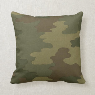 Coussin foncé de camouflage