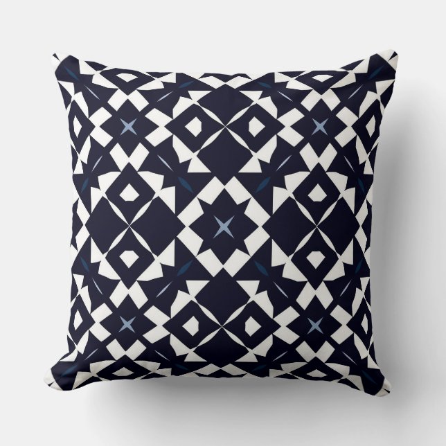 Coussin Fond à motifs géométriques (Recto)