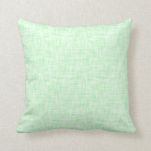 Coussin Fond de toile vert en bon état clair de regard