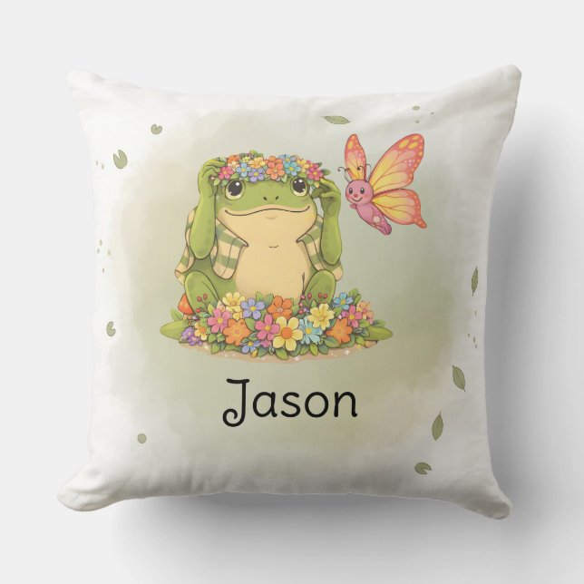 Coussin Fond personnalisé 1 Papillon Petale (Recto)