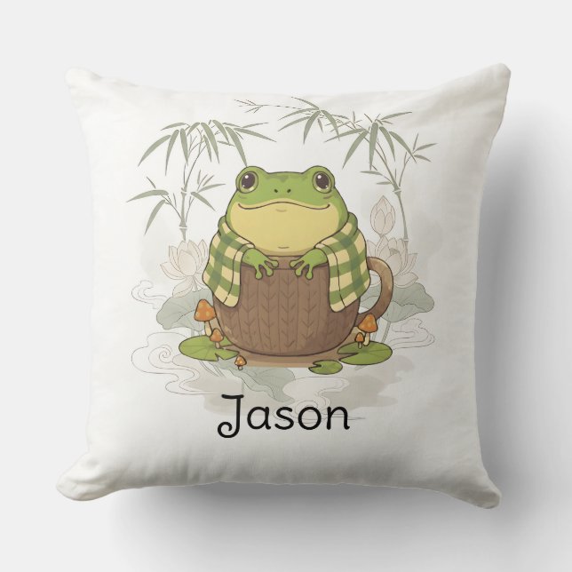 Coussin Fond personnalisé 4 Rencontre Zochi (Recto)