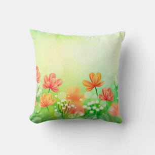 Coussin Fond printanier flou réaliste-52374