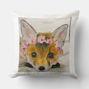 Coussin Fonds de secours pour la famille Sunny Fox