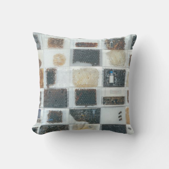 Coussin Fontes de résine d'abeille (Recto)