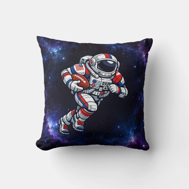 Coussin Football Astronaute (Recto)