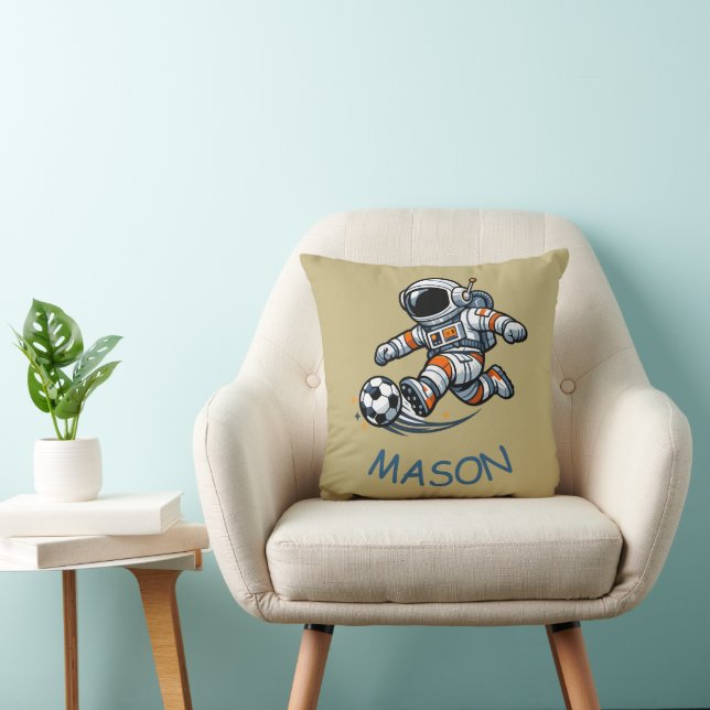 Coussin Football Astronaute (Chaise)