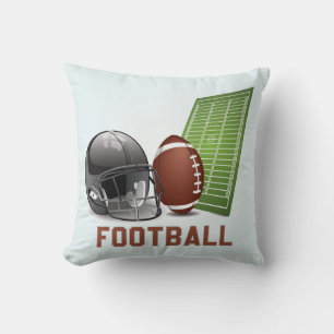 Coussin Football cool et coloré Éléments sportifs