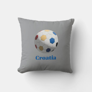 Coussin Football Croatie