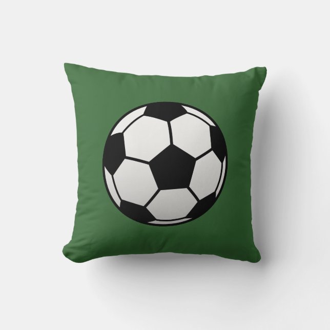 Coussin Football de balle de soccer (Recto)