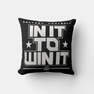 Coussin Football D'Imaginaire En Elle Pour Le Gagner