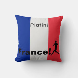 Coussin Football France, personnalisable