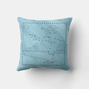 Coussin Football Kicker Connectez Les Points