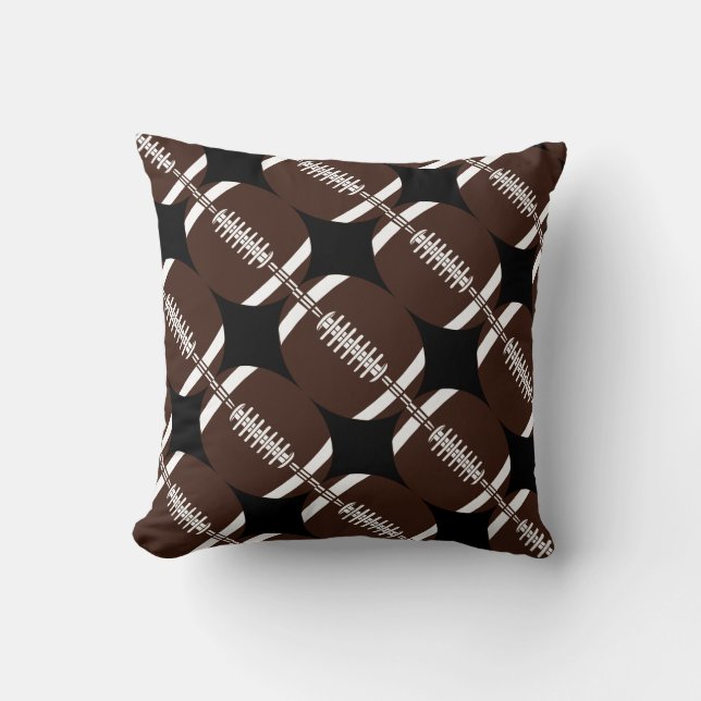 Coussin Football Motif Thème sportif (Recto)