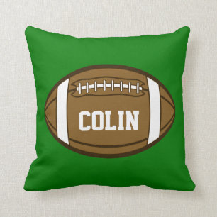 Coussin Football personnalisé pour les garçons qui aiment