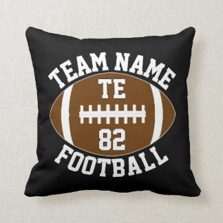 Coussin Football Team Nom Joueur Position & Numéro Personn