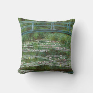 Coussin Footbridge Claude Monet Art français