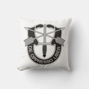 Coussin Forces spéciales SF De Oppresso Liber