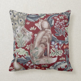Coussin Forest Fox, William Morris
