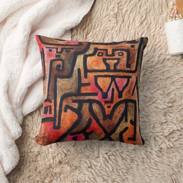 Coussin Forest Witch, Paul Klee Art Abstrait (Couverture)