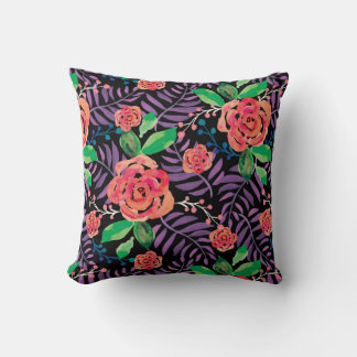 Coussin Forêt couleur eau