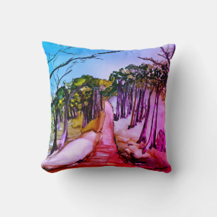 Coussin Forêt d'arbres