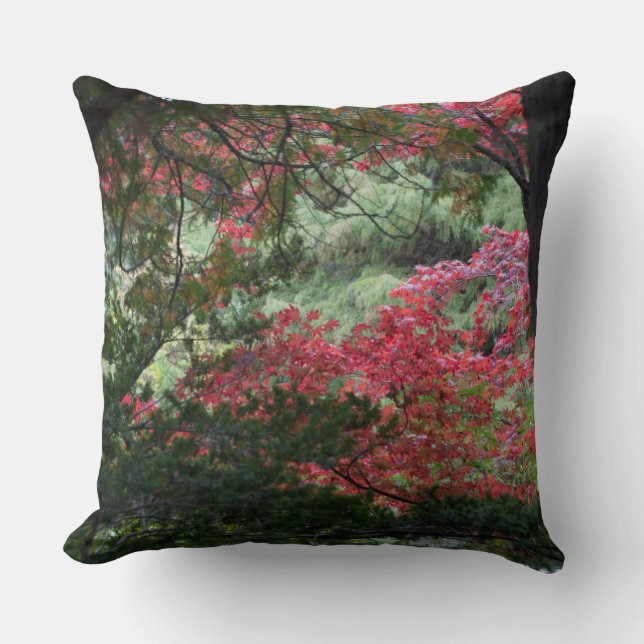 Coussin Forêt d'automne (Recto)