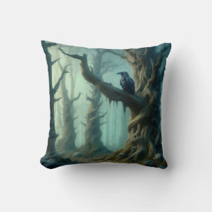 Coussin Forêt de Corneille
