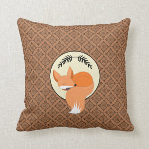 Coussin Forêt de Fox