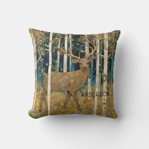 Coussin Forêt de Golden Deer
