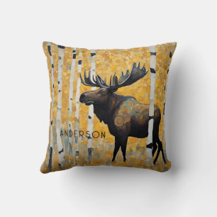 Coussin Forêt d'orignal