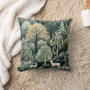 Coussin Forêt Enchantante : Noël Boho
