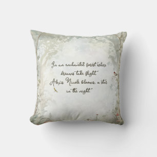 Coussin Forêt Enchantée Éthérée