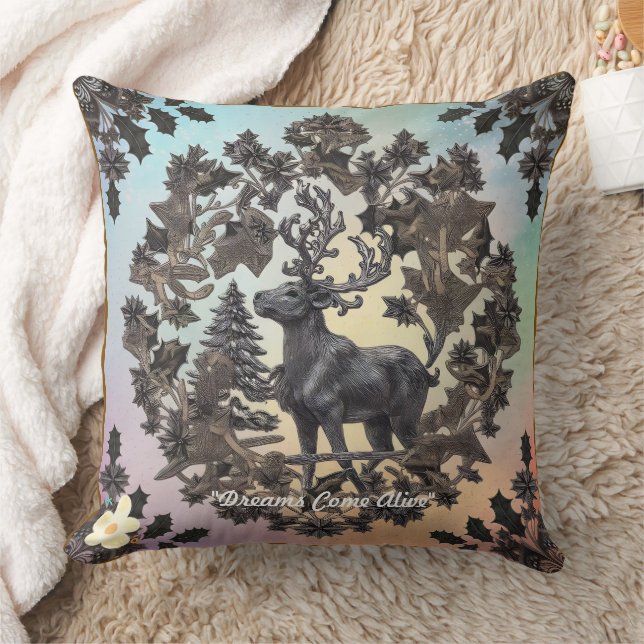 Coussin "Forêt Mythique" (Couverture)