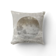 Forêt neige hiver arrière - plan géométrique