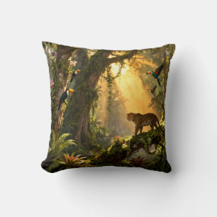 Coussin Forêt tropicale
