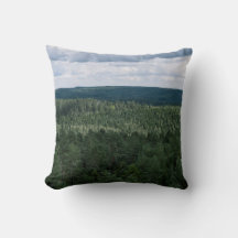 Forêt verte avec photo de paysage de la nature sou