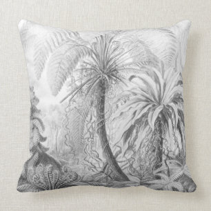 Coussin Forêt Vintage de Bohemian Black White