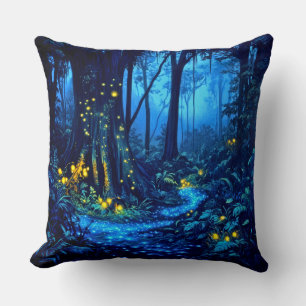 Coussin Forêts Bioluminescentes