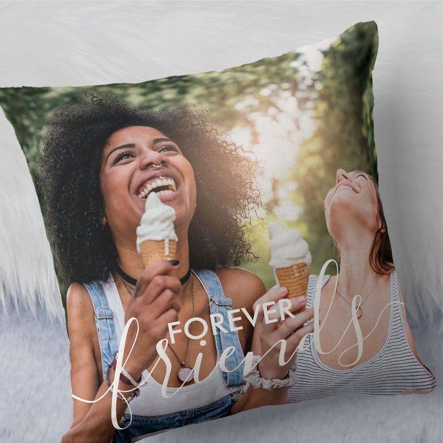 Coussin Forever Friends Script Overlay 2 Photo -> Overlay  (Créateur téléchargé)